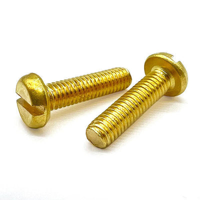 Brass Fillister Head Machine Screws