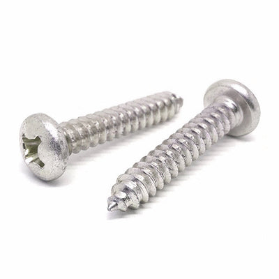 18-8 (304) Stainless Phillips Pan Head Self Tapping Screws