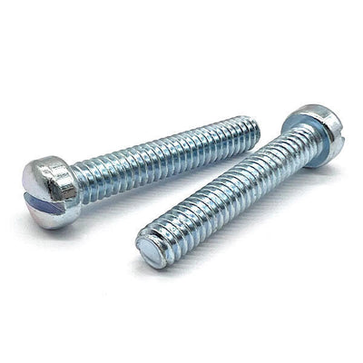 Grade 2 Slotted Fillister Head Machine Screws