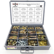 7/16"-14 Coarse Grade 8 Hex Cap Screws, Nuts, & Washers - 264 PCS