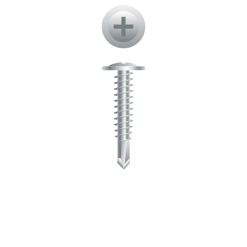 #8 Strong-Point Modified Truss Head 8-18 x 3/4, PH, 410 Stainless Steel