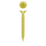 #8 Strong-Point Bugle Head 8 x 2-1/2, PH, Coarse, Zinc Yellow