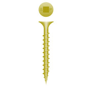 #8 Strong-Point Bugle Head 8 x 2-1/2, SQ, Coarse, Type '17', Zinc Yellow