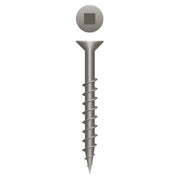 #8 Strong-Point Flat Head 8 x 1-1/2, SQ, Plain and Lubed