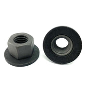 M4-0.70 Hex SEMS Nut, 9mm Wrench, 12mm Washer, Phosphate