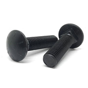 3/4-10x3" Grade 8 Round Head Square Neck Full Thread Carriage Bolts Plain