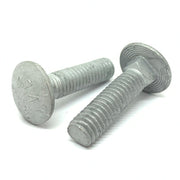 1/2-13x1-1/4" A307 Grade A Carriage Bolts Galvanized
