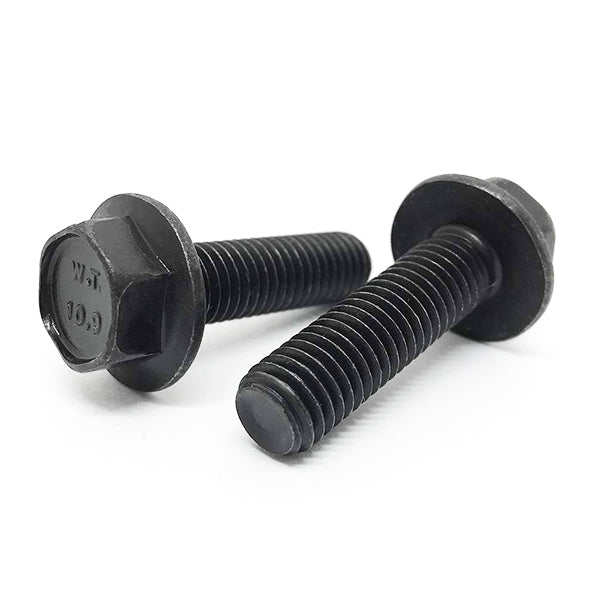 M14-1.5x30 Class 10.9 Fine Thread Hex Flange Bolts Phos & Oil