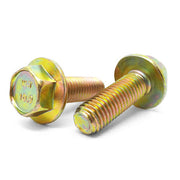 M16-2.0x40 Class 10.9 Hex Flange Bolts Zinc Yellow