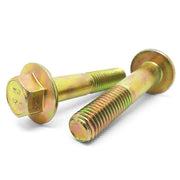 M12-1.75x50 Class 10.9 Hex Flange Bolts Zinc Yellow