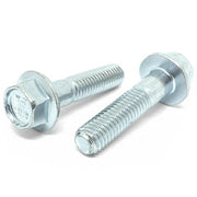 M6-1.0x25 Class 10.9 Hex Flange Bolts Zinc Clear