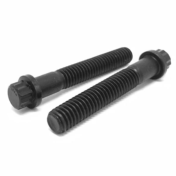 M16-2.00x90 Metric 12 Point Flange Screws Class 12.9 Black Oxide