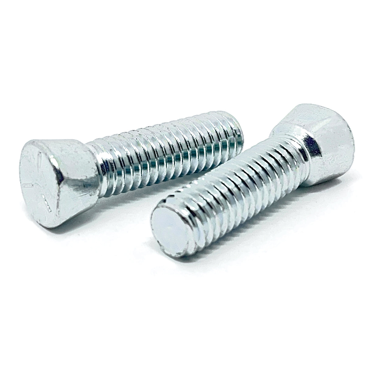 7/16-14x1-3/4" Grade 5 Clipped Head Plow Bolts Zinc