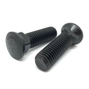 3/4-10x2-1/4" Grade 8 #3 Dome Head Plow Bolts Plain