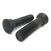 5/8-11x5" Grade 8 #3 Dome Head Plow Bolts Plain