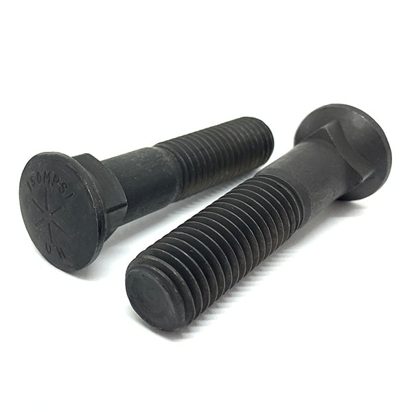 3/4-10x3" Grade 8 #3 Dome Head Plow Bolts Plain
