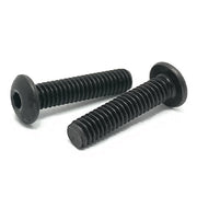 M6-1.0x20 Class 12.9 Alloy Button Socket Head Cap Screws Black Oxide