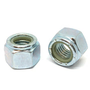 M16-2.0 Class 8 Nylon Insert Hex Nuts Zinc