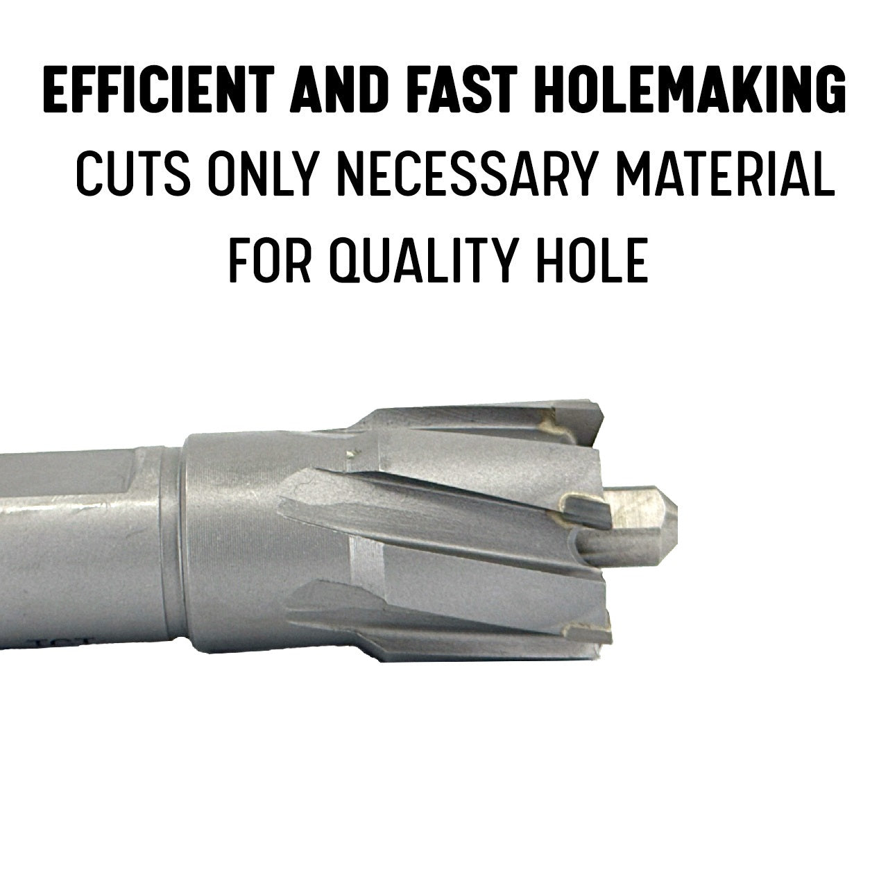11/16" X 1-3/8" Carbide Tipped Annular Cutter with Pilot Pin