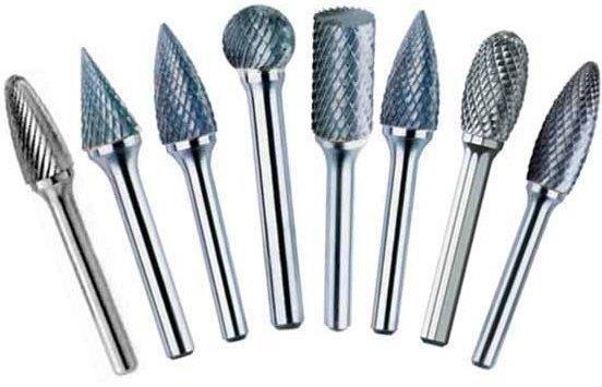 11 Piece Set 1/8 x 1/8 STD Carbide Bur