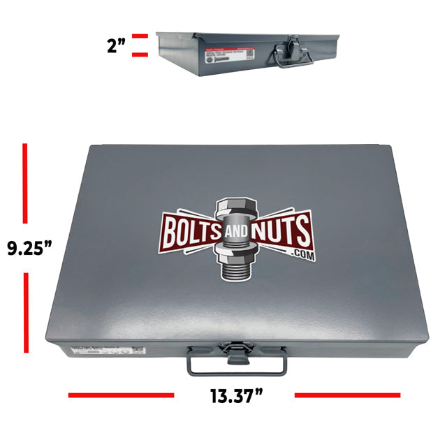 Inch and Metric Body Bolts and Panel Screws Assortment - 575 PCS
