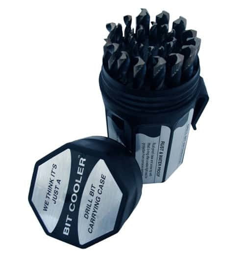 25 Piece HSS Black Oxide Bit Cooler Drill Bit Set, 1.00mm - 13.00mm, DWD Series
