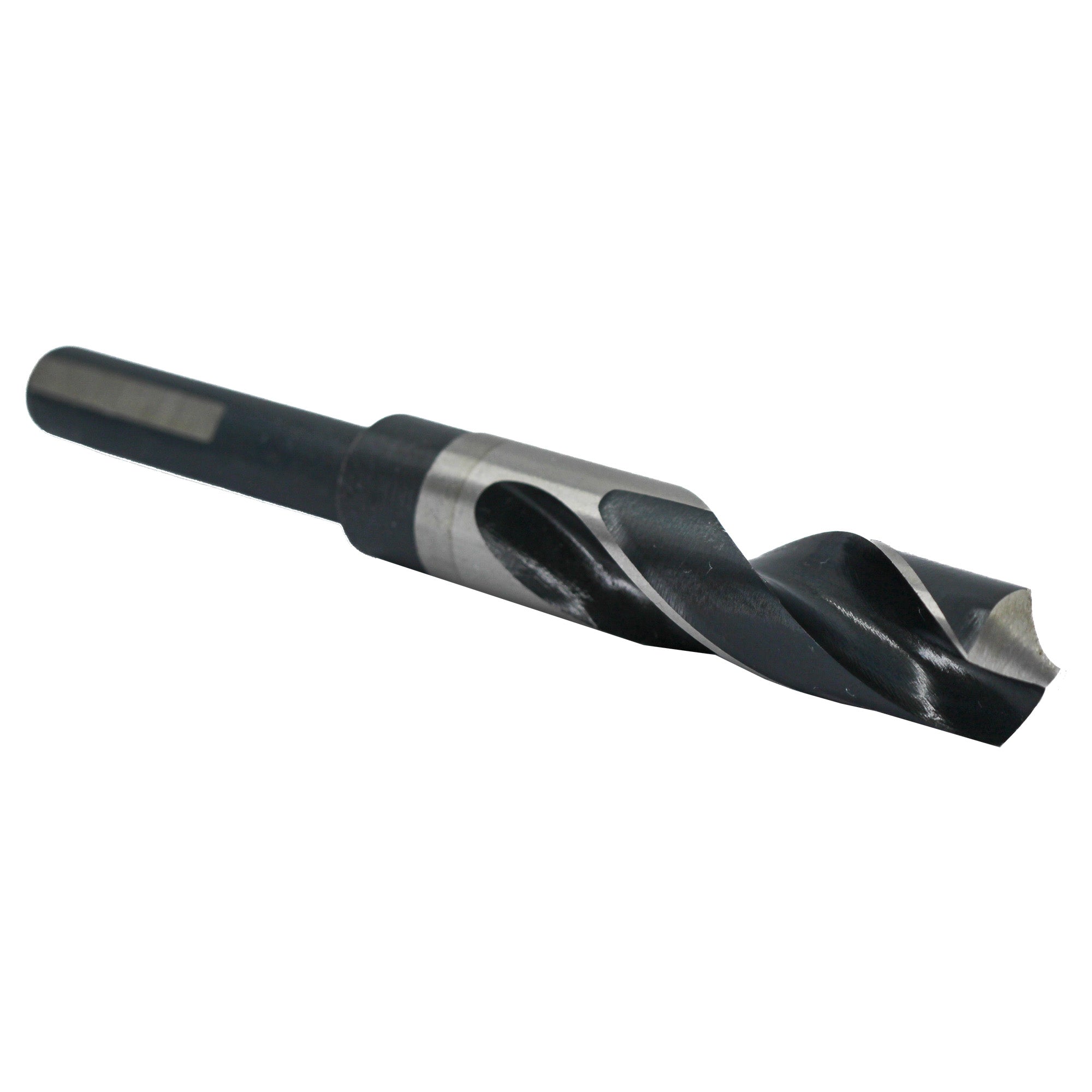 53/64" Reduced Shank HSS Drill Bit 1/2" 3-Flat Shank, D/A3F Series