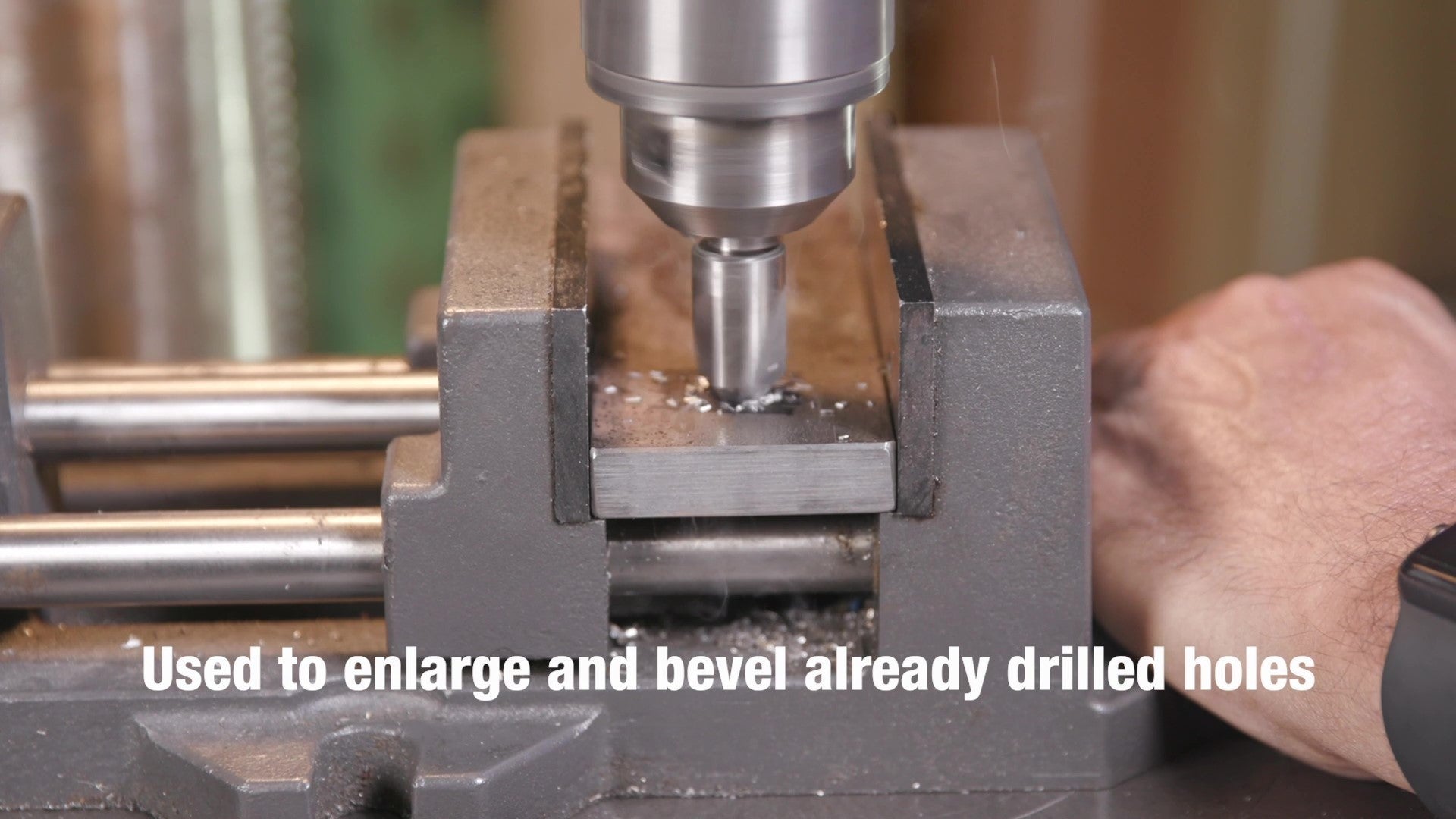 3/16"-82 HSS Single Flute Countersink