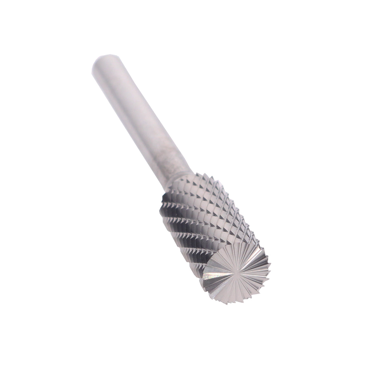 SB-6 5/8" X 1" Cylindrical End Cut Carbide Bur 1/4" Shank