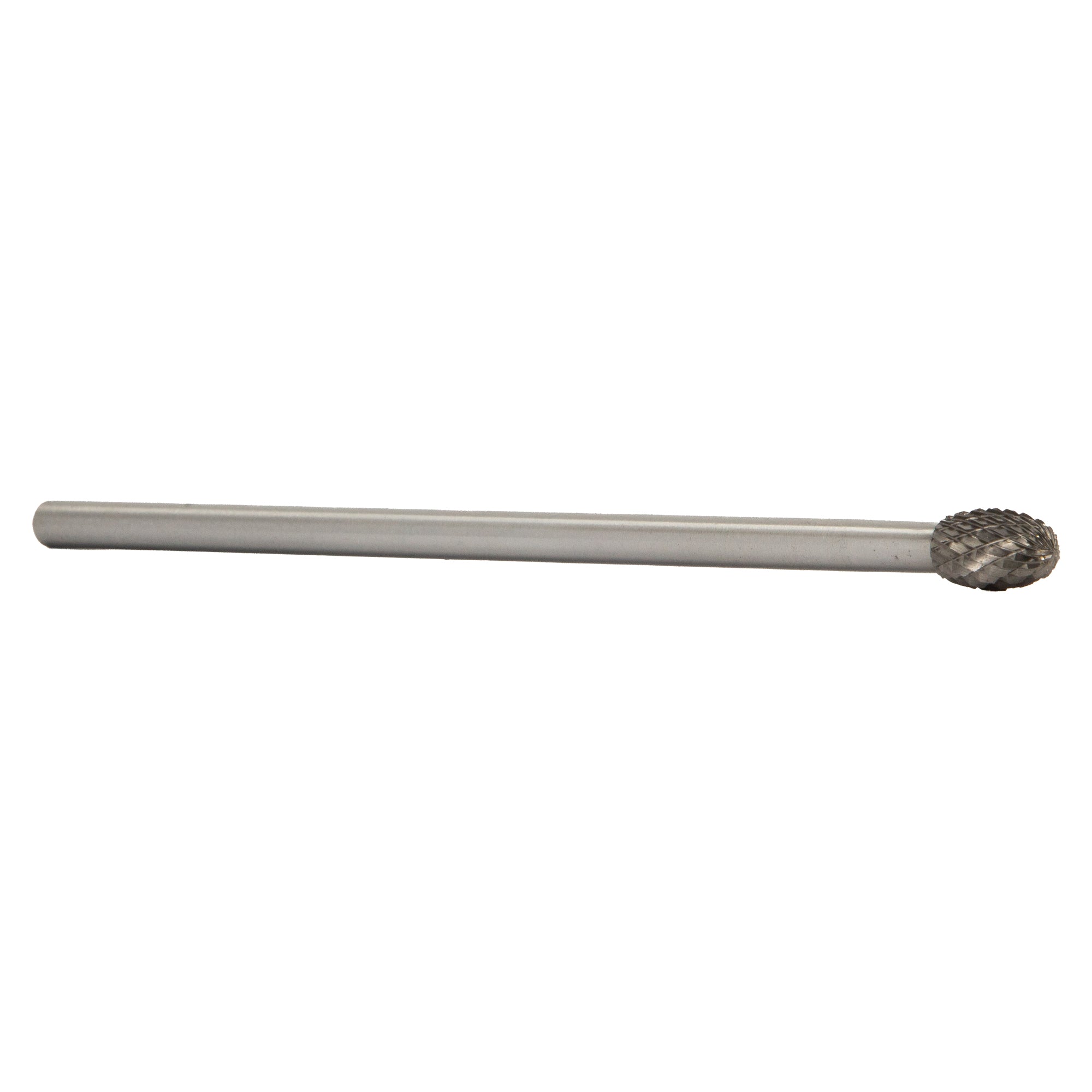 SE-3 3/8" X 5/8" X 6" Long Shank Oval Carbide Bur 1/4" Shank