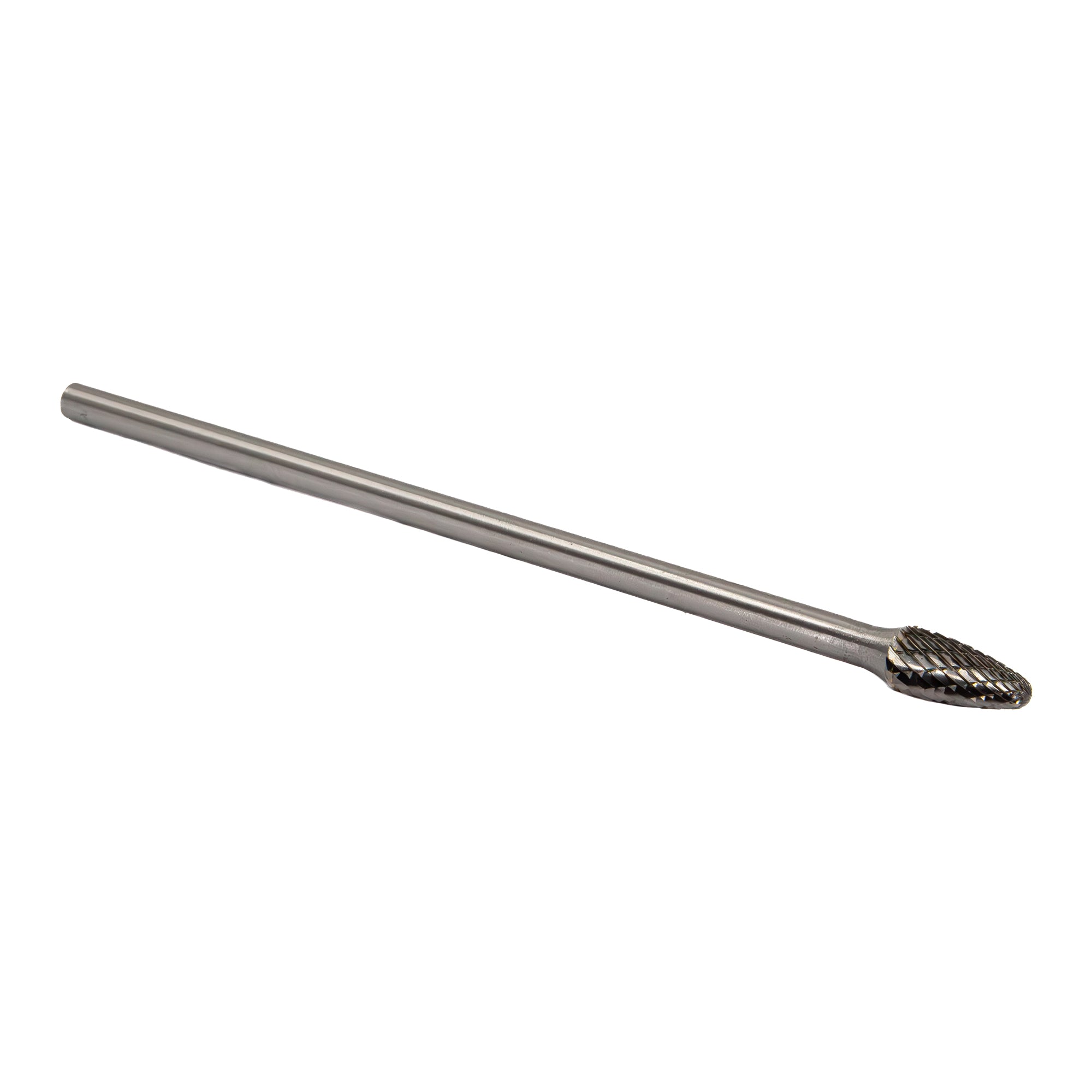 SF-5 1/2" X 1" 6" Long Shank Tree Radius End Carbide Bur 1/4" Shank