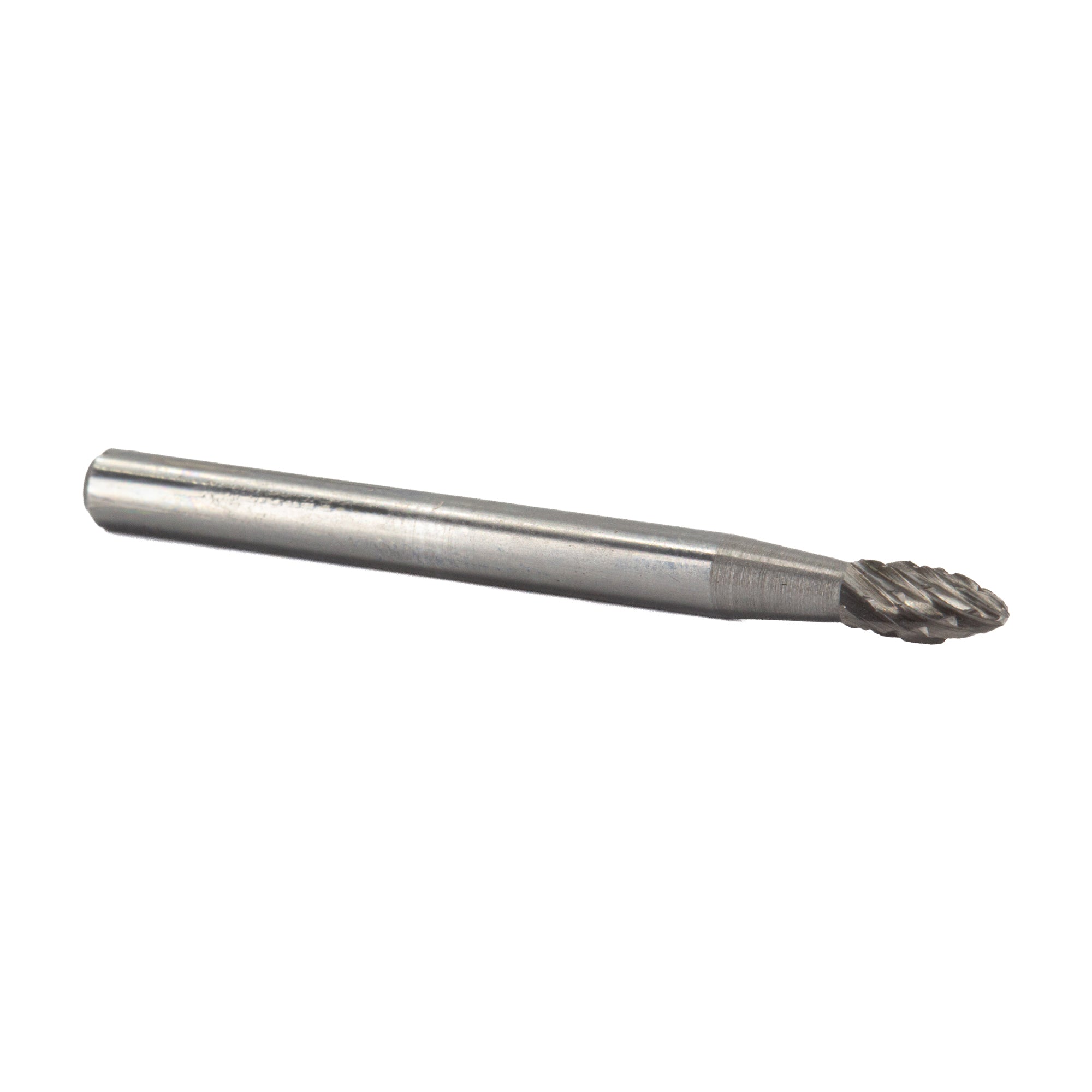 SH-53 3/16" X 3/8" SH53 Flame Carbide Bur 1/8" Shank