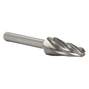 SL-3NF 3/8" X 1-1/16" Cone Carbide Bur 1/4" Shank for Aluminum