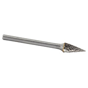 SM-51 1/4" X 1/2" Cone Pointed End Carbide Bur 1/8" Shank