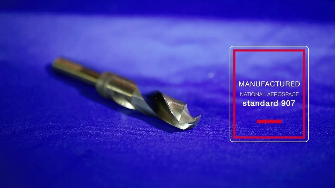 7/16" Cobalt Drill Bit with 3/8" Reduced Shank, D/ACO