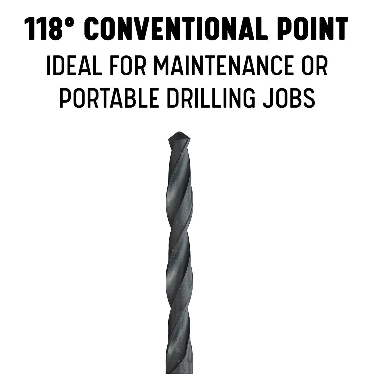#1 Carbon Steel Spiral Flute Screw Extractor and Drill Bit Kit