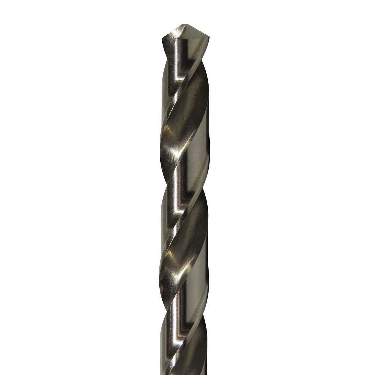#8 HSS Polished Jobber Length Drill Bit, D/AP Series