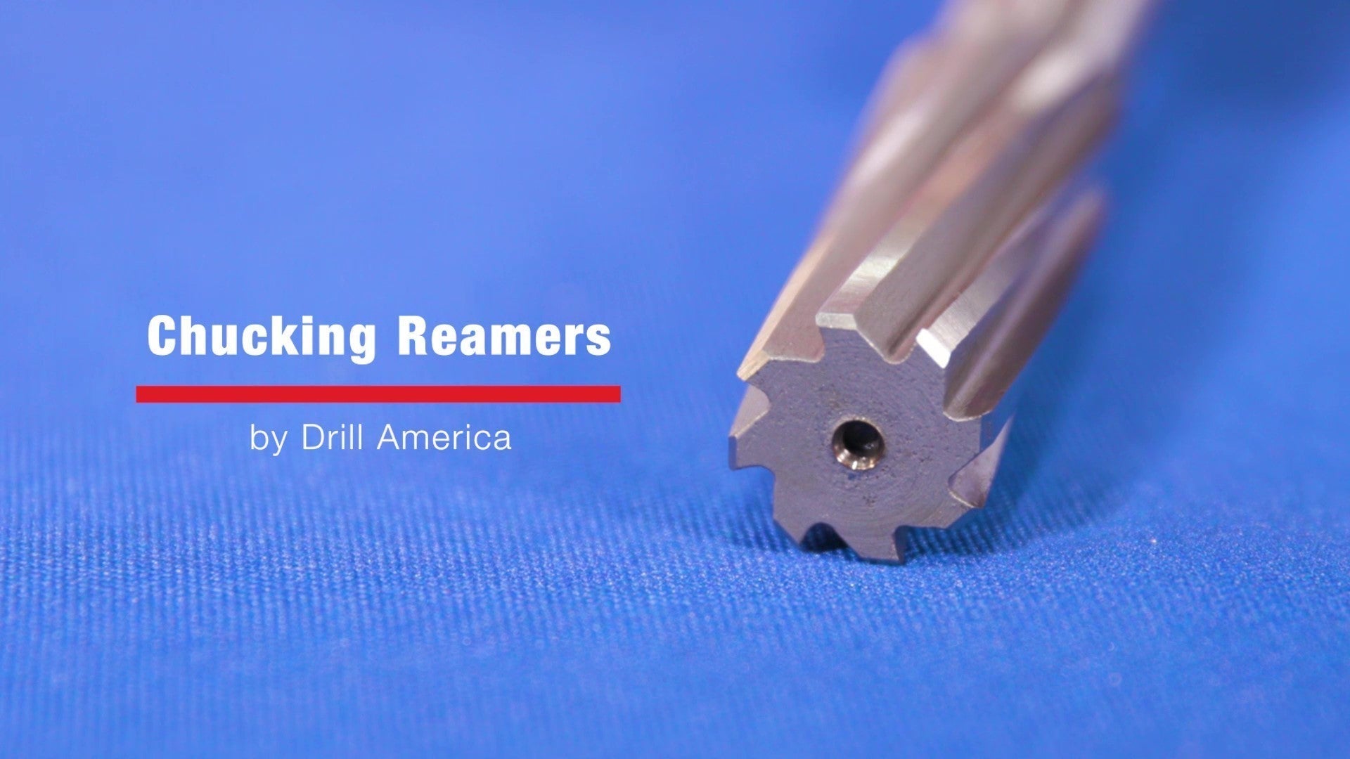 1-1/8" HSS Taper Shank Straight Flute Chucking Reamer