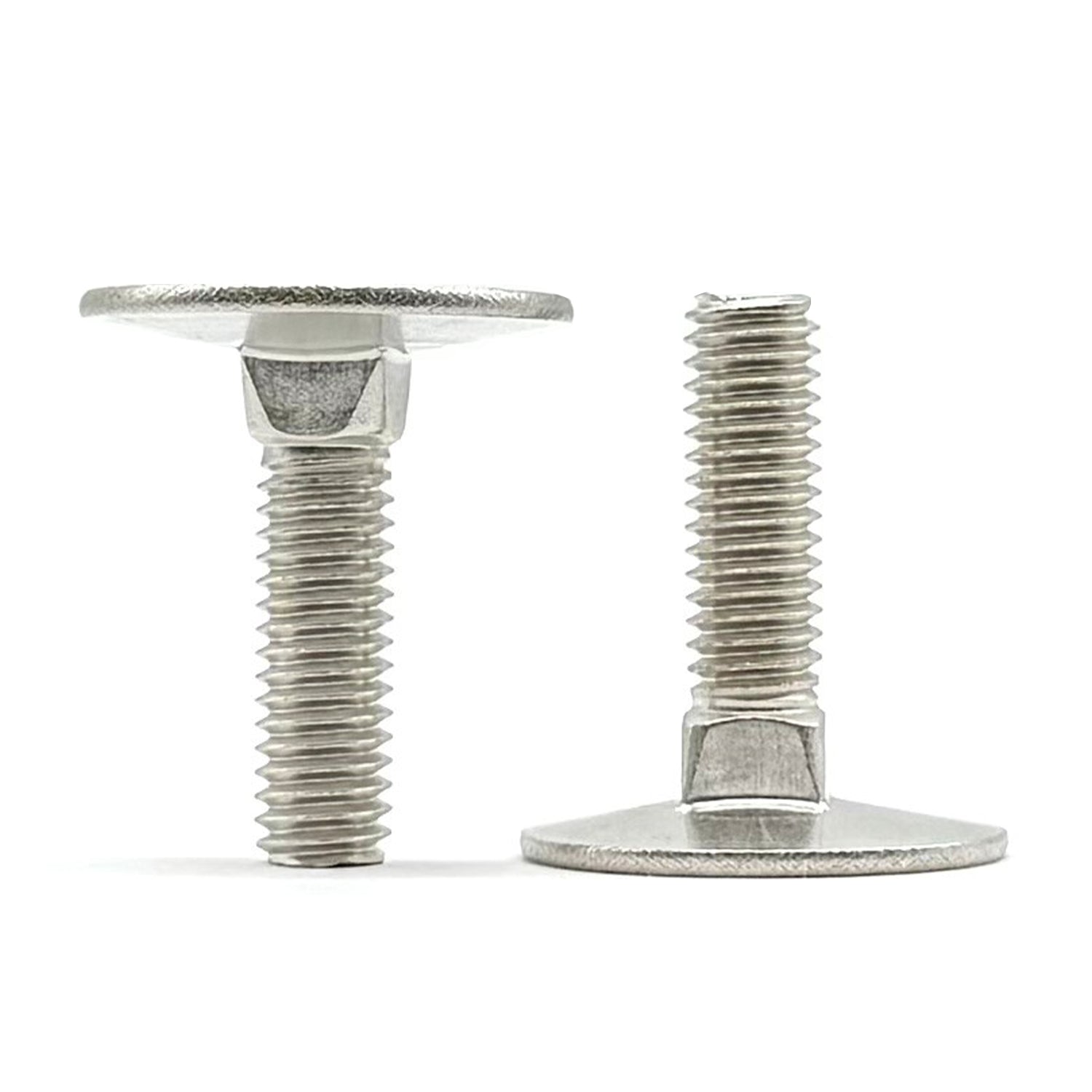 1/2"-13x2-1/2" Stainless Steel Round Head Square Neck Elevator Bolt