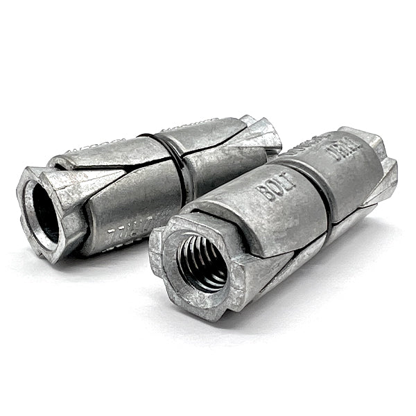 5/8" Double Expansion Shield Anchors Zinc Alloy