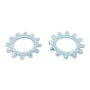 3/8" Steel External Tooth Lock Washer Zinc