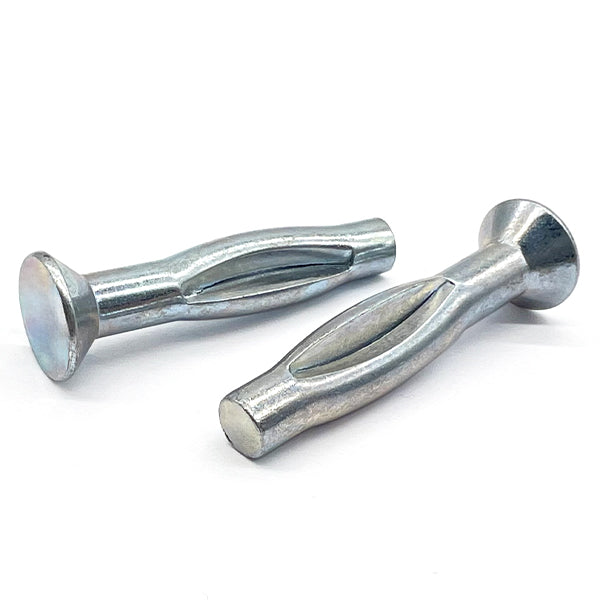 1/4"x2" Flat Head Split-Fast Anchors Zinc
