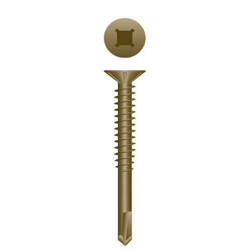 #10 Strong-Point Flat Head Reamer 10-16 x 2-1/2, SQ/ PH, WAR