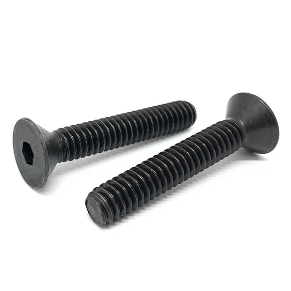 5/8-18x2" Alloy Flat Head Socket Cap Screws Black Oxide