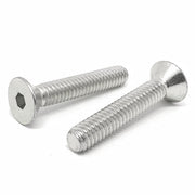 M8-1.25x12 Stainless A2-70 Flat Head Socket Cap Screws
