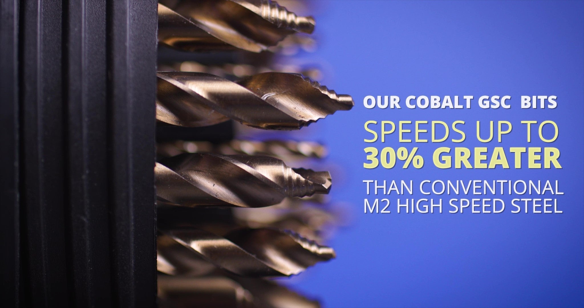 15/64" Stepped Point Cobalt Drill Bit with 3-Flat Shank