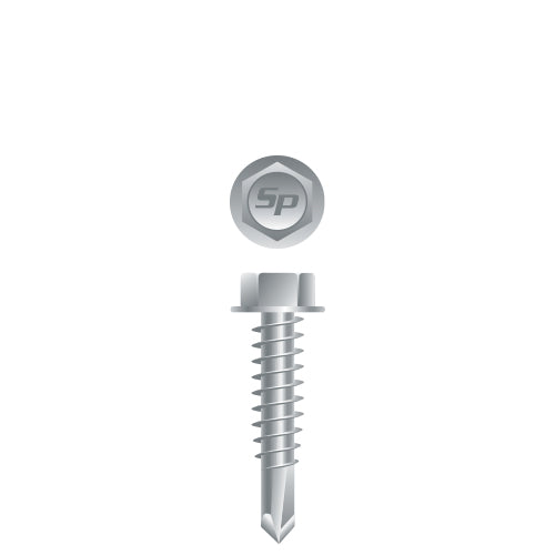 #12 Strong-Point Hex Washer Head 12-14 x 3/4, Strong-Shield