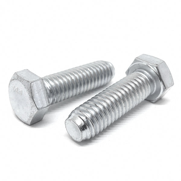 M14-1.5x40 Class 10.9 Fine Thread Hex Cap Screws Zinc Clear