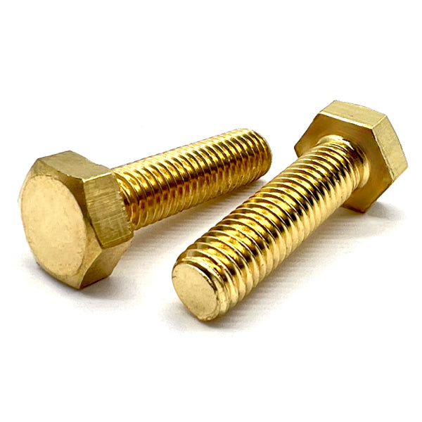 #8-32x1/4" Brass Flat Head Socket Cap Screw