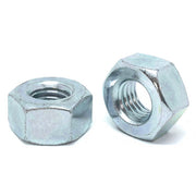 1/2"-13 Grade 2 Heavy Hex Nuts Zinc Clear